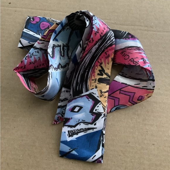 Skinny scarf/wrist wrap/hair tie - Picture 1 of 6